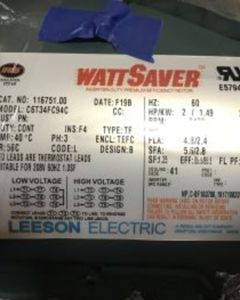 Mtr 2.0Hp 3Ph 60Hz 230/460V 3490rpm 56C NRB TEFC